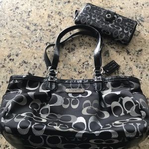 Coach Bag and matching wallet